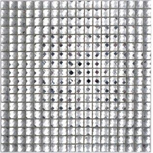 Royal 2454 Gyémánt alakú ezüst mozaik