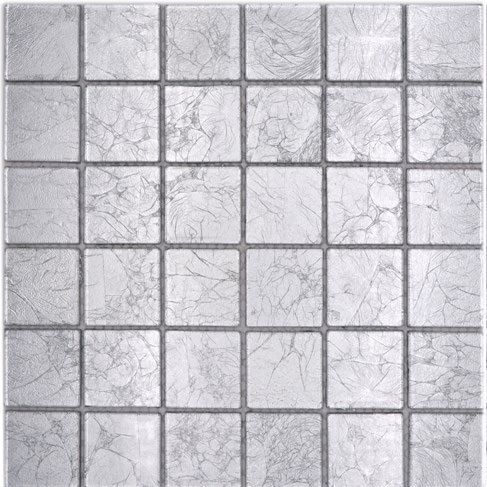 Royal 1292 Ezüst fóliás mozaik (nagy szemcséjű) 4 mm vastag