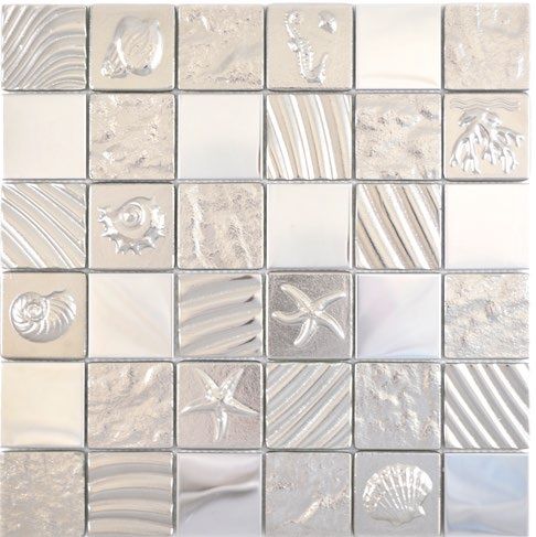 Royal 2199 Ezüst mozaik nyomott mintával