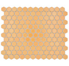 Royal 1621 Fényes sárga hexagon mozaik (kicsi szemcséjű)