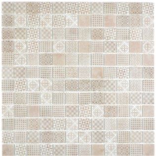 Royal 1788 Marokkói bézs-fehér mintás retro mozaik