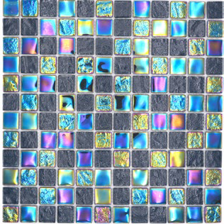 Royal 3050 Fekete irizáló bevonattal prémium medence mozaik