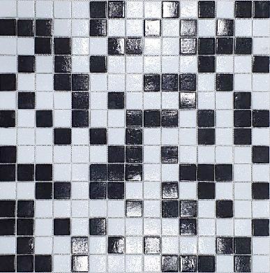ROYAL DI BLANCA fekete fehér mozaik
