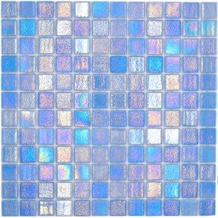 Royal 2042 Kék irizáló medence mozaik