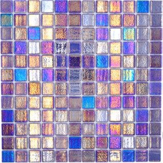 Royal 2046 Sötétkék irizáló medence mozaik