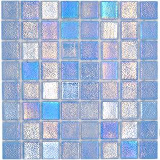 Royal 2048 Kék irizáló medence mozaik (nagy szemcséjű)