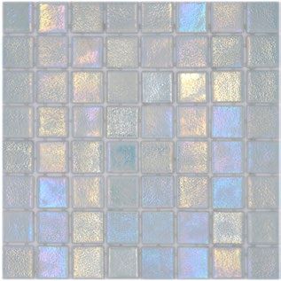 Royal 2051 Fehér irizáló medence mozaik (nagy szemcséjű)