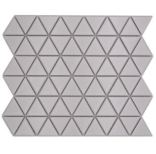 Royal 3027 Fehér matt háromszög kerámia mozaik