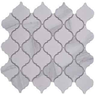 Royal 3037 Fehér márvány szürke erezetes arab design mozaik