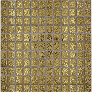 Royal 1589 Rusztikus arany mázas kerámia mozaik