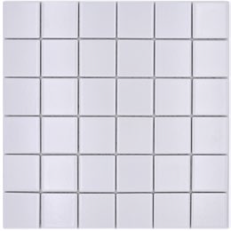 Royal 1082 Fehér matt mázas kerámia mozaik (közepes szemcséjű)