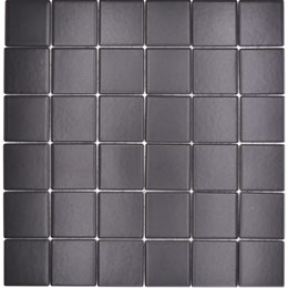 Royal 1086 Fekete matt mázas kerámia mozaik (közepes szemcséjű)