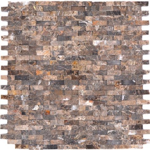 Royal 2565 Barna-bézs márvány mozaik változó vastagságú