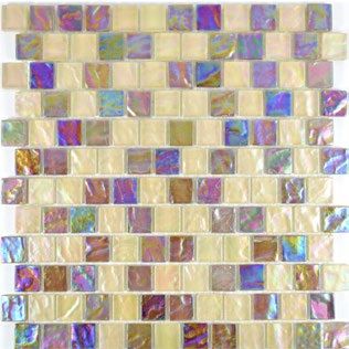 Royal 2426 Rusztikus különböző árnyalatú bézs kristály irizált felülettel mozaik
